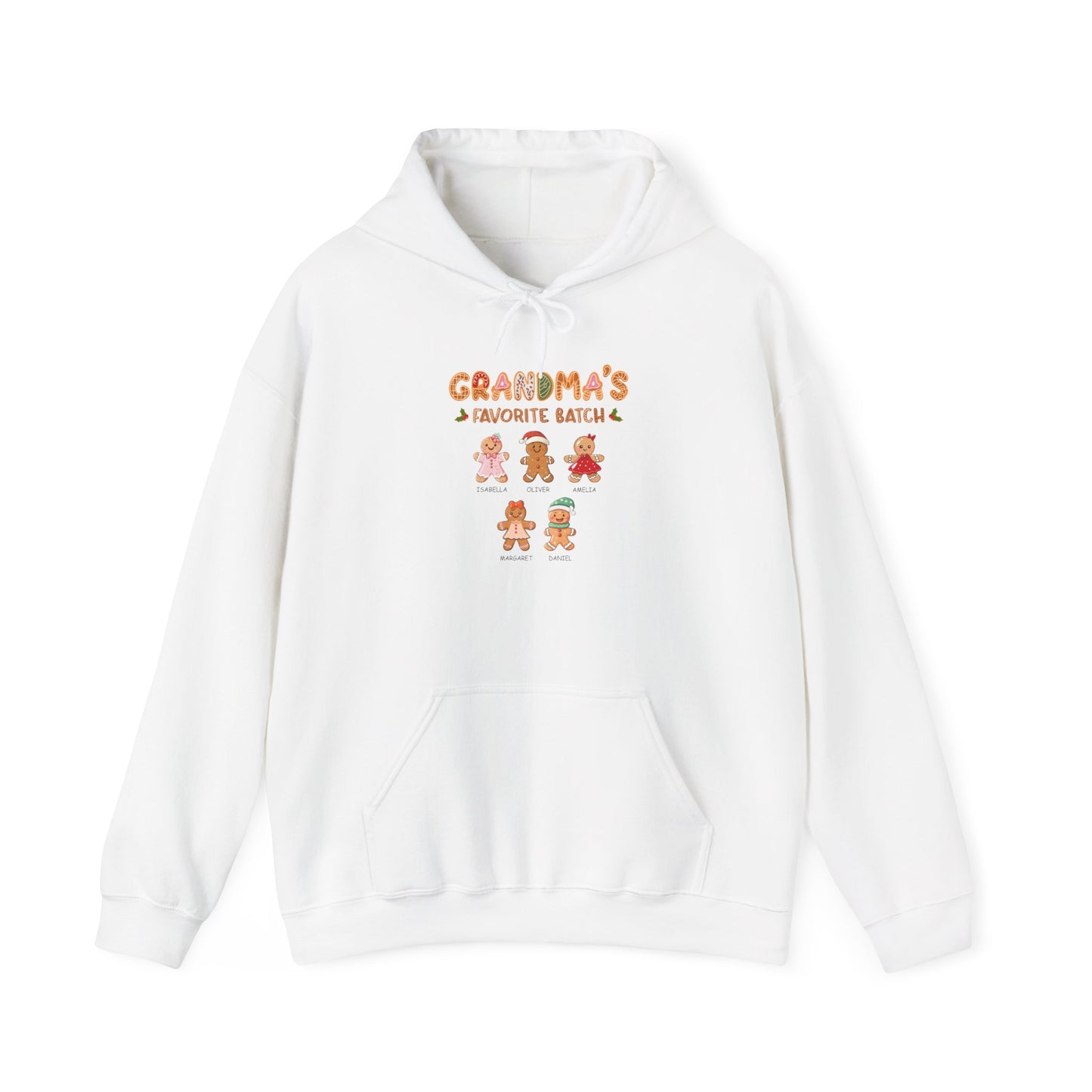 Grandma’s Favorite Batch Custom Name Hoodie – Christmas Family Matching Outfit