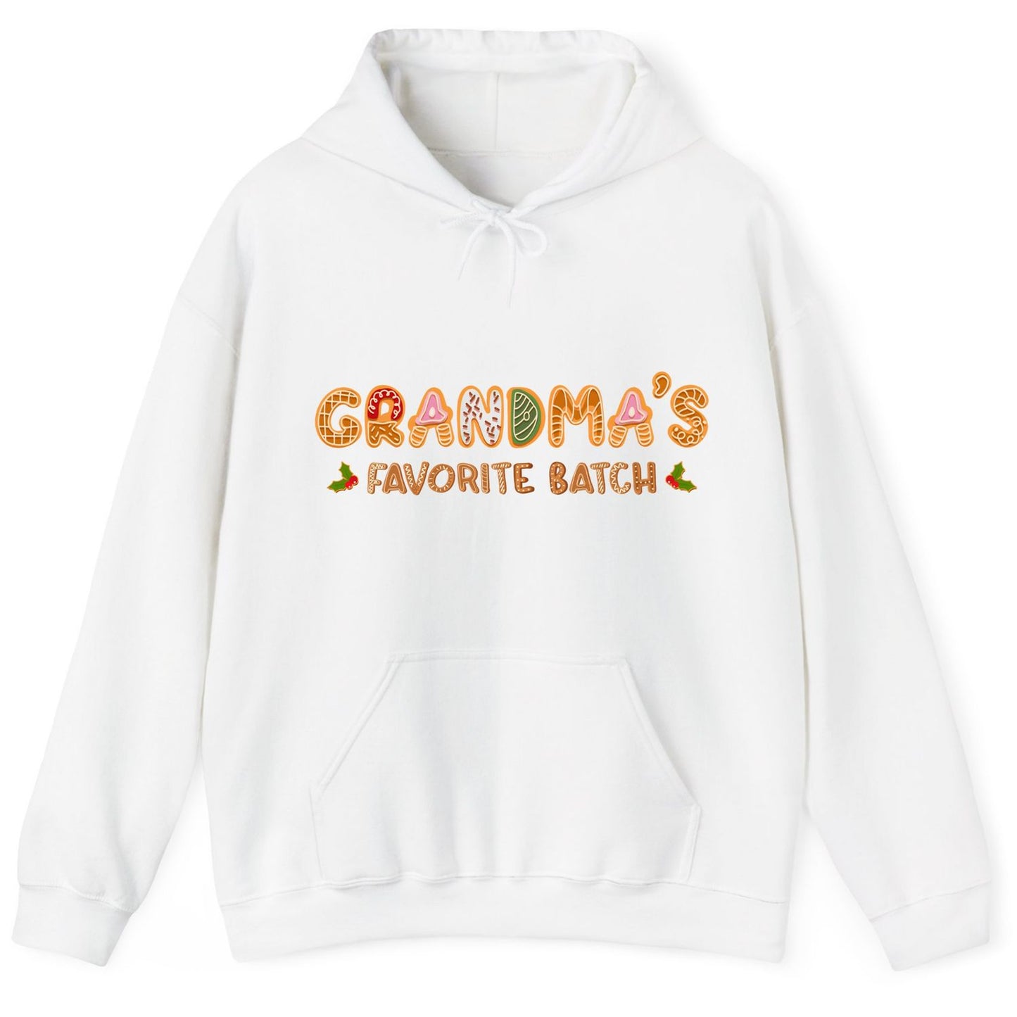 Grandma’s Favorite Batch Custom Name Hoodie – Christmas Family Matching Outfit
