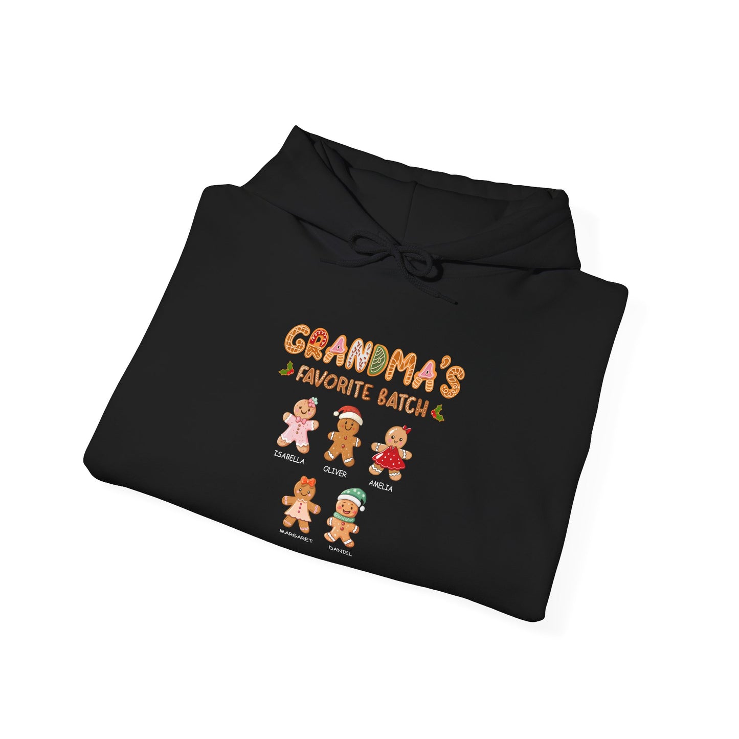 Grandma’s Favorite Batch Custom Name Hoodie – Christmas Family Matching Outfit