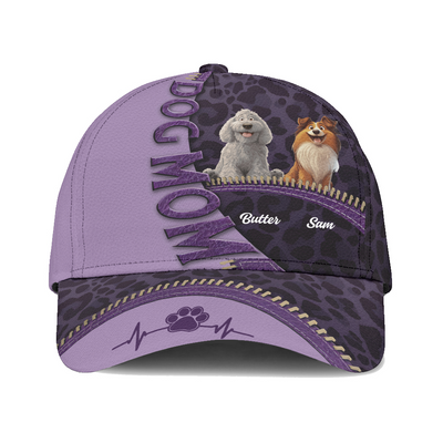 Custom Classic Cap - Dog Personalized Custom Hat, All Over Print Classic Cap - Gift For Pet Owners, Pet Lovers