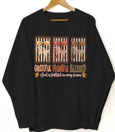 Birthday Gift for Grandma, Wife, Mom, Nana, Legend - Personalized Fall Elements Shirt, Hoodie, or Sweatshirt