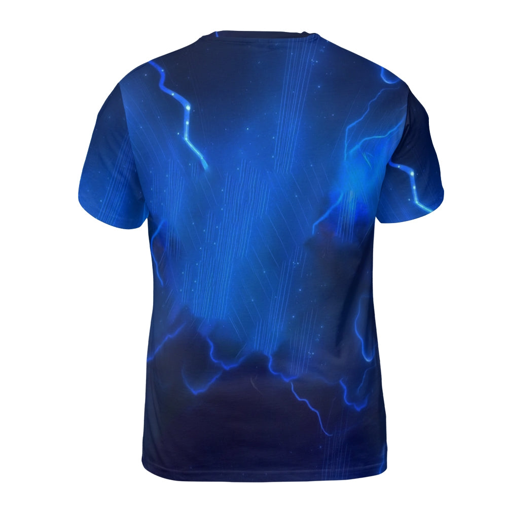 Papa, Dad and Grandpa Custom Family Name – Personalized 3D Toy Hero Graphic T-Shirt