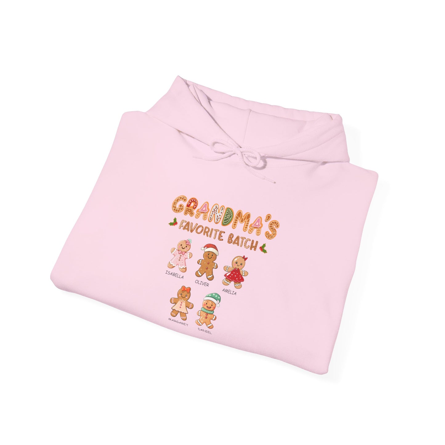 Grandma’s Favorite Batch Custom Name Hoodie – Christmas Family Matching Outfit