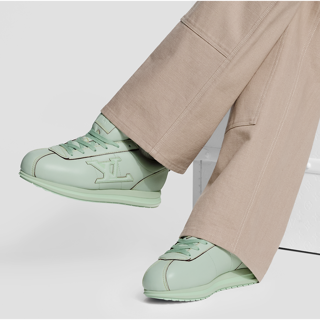LV Buttersoft Sneaker Water Green