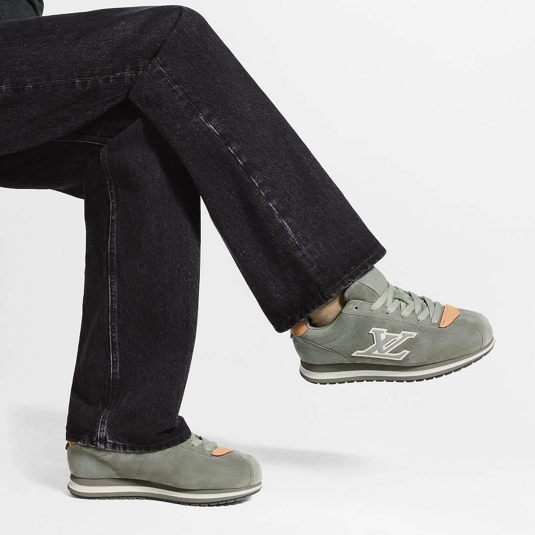 LV Buttersoft Sneaker Khaki Green