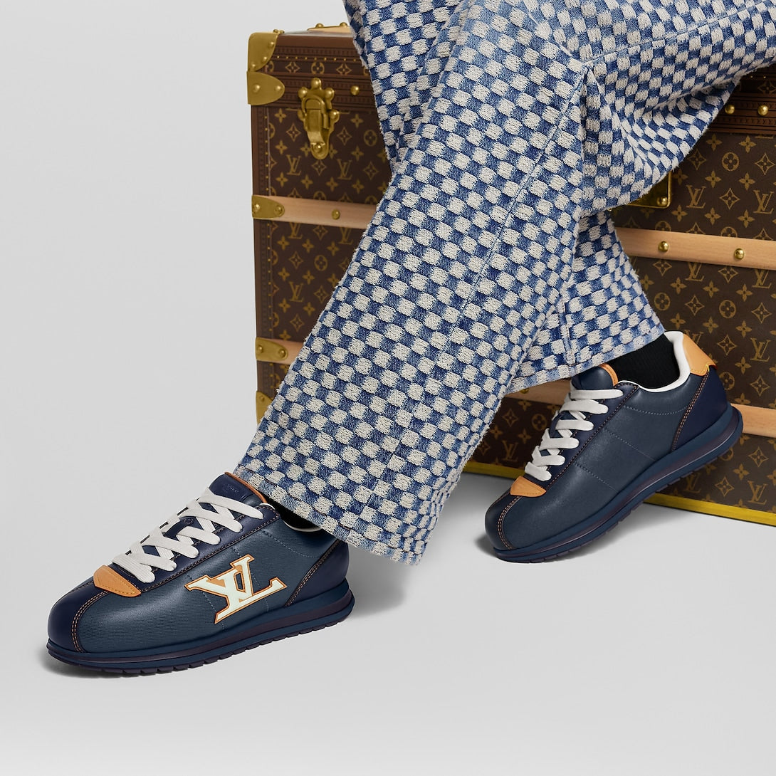 LV Buttersoft Sneaker Navy Blue