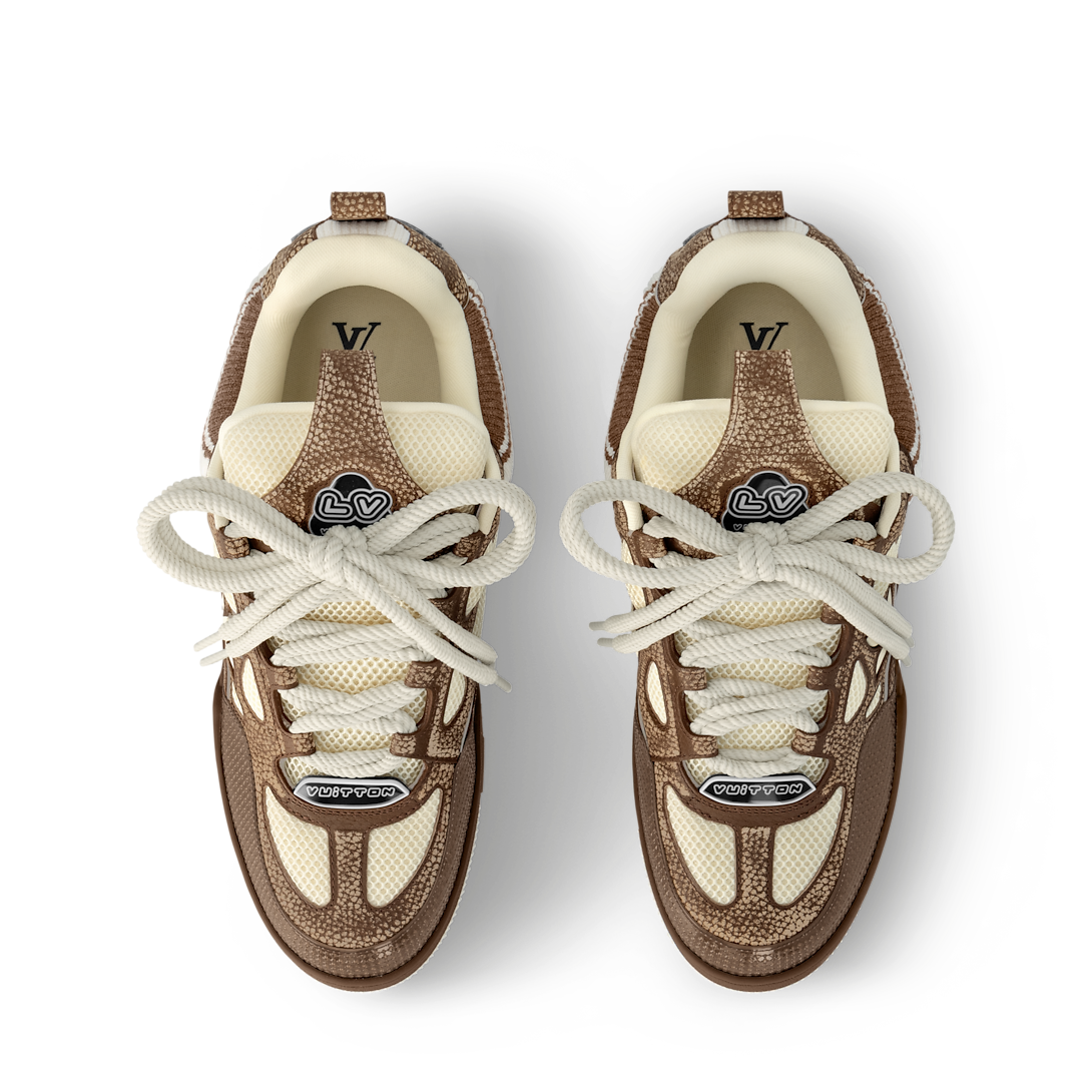 LV Skate Sneaker Brown