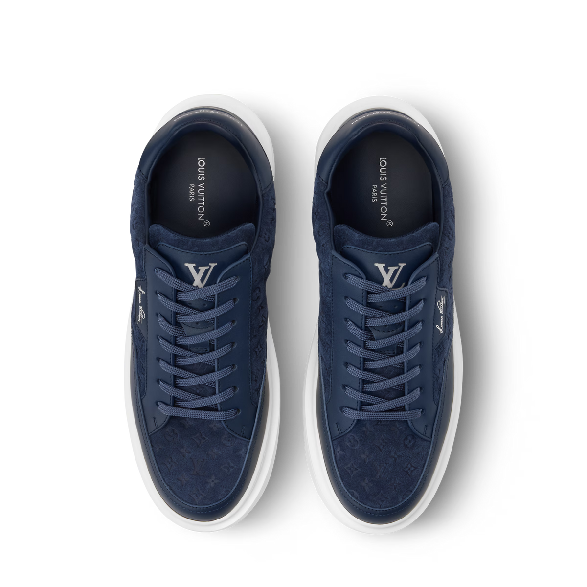 LV Beverly Hills Sneaker Navy Blue