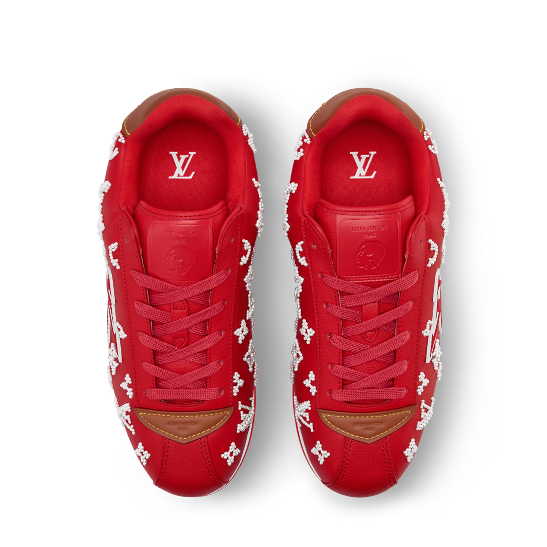 LV Buttersoft Sneaker Red