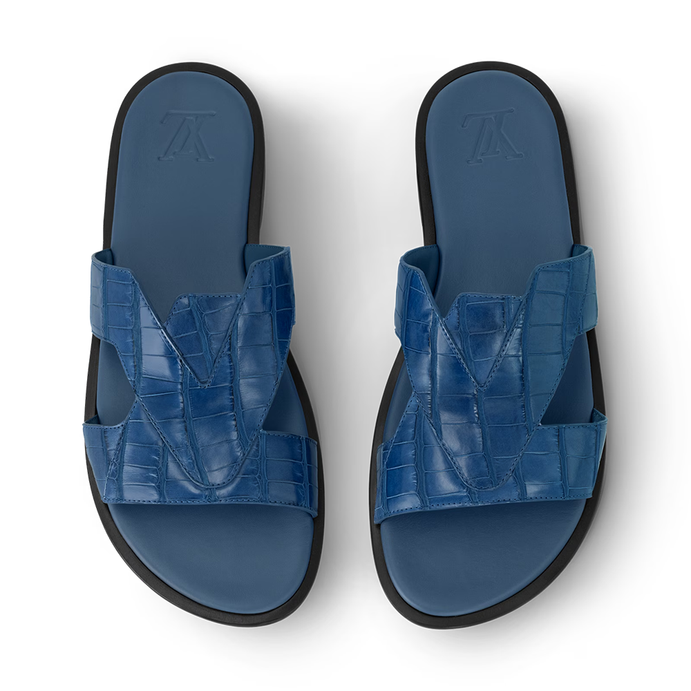 LV Oasis Mule Blue