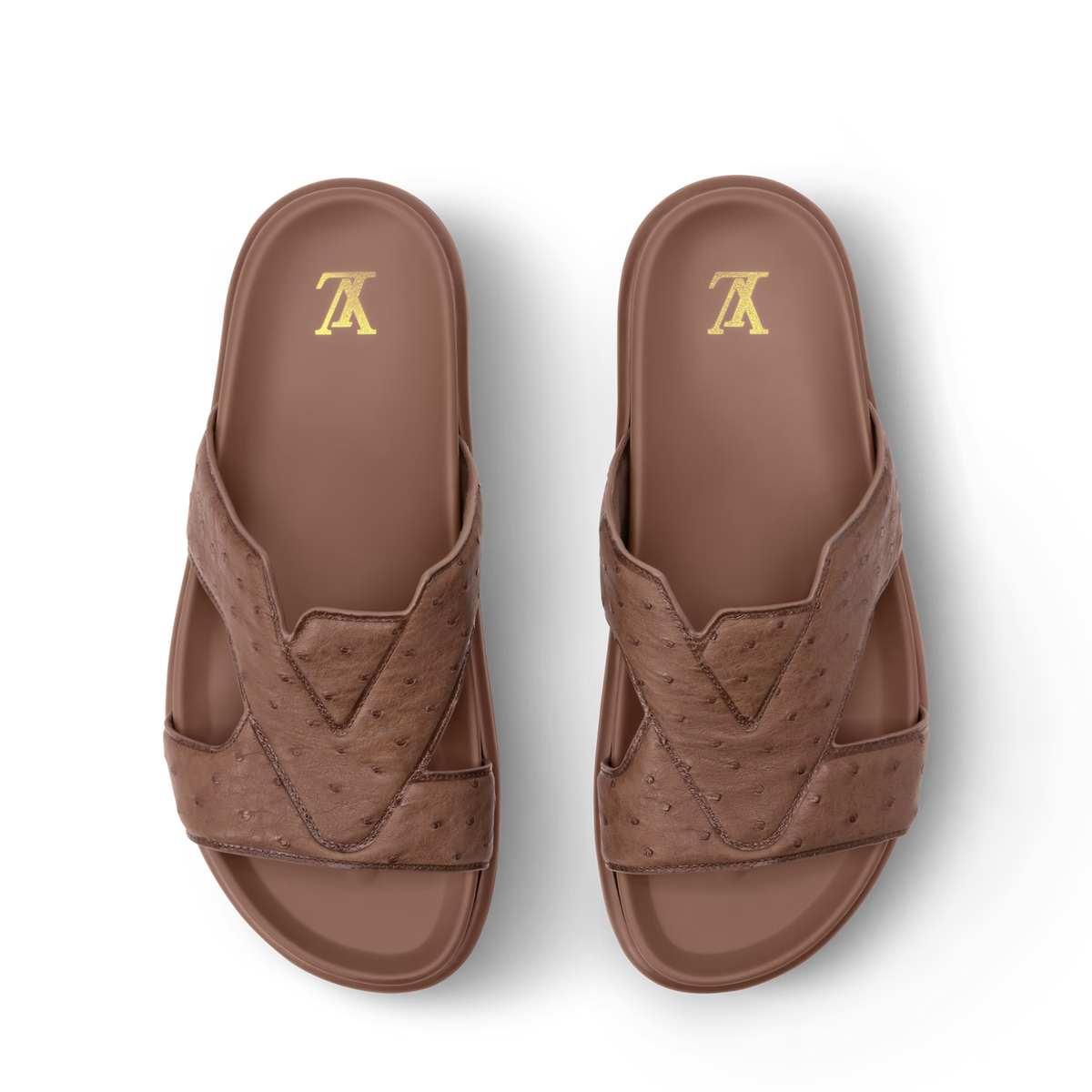 LV Oasis Mule Taupe Brown