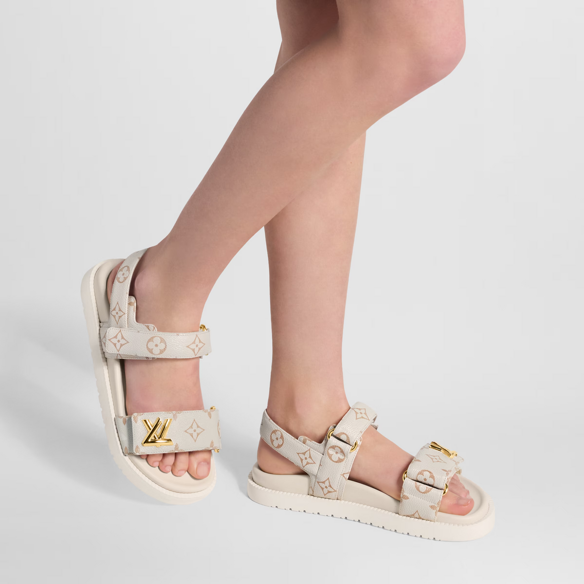 Louis Vuitton LV Sunset Flat Comfort Sandal ‘Dune Beige’