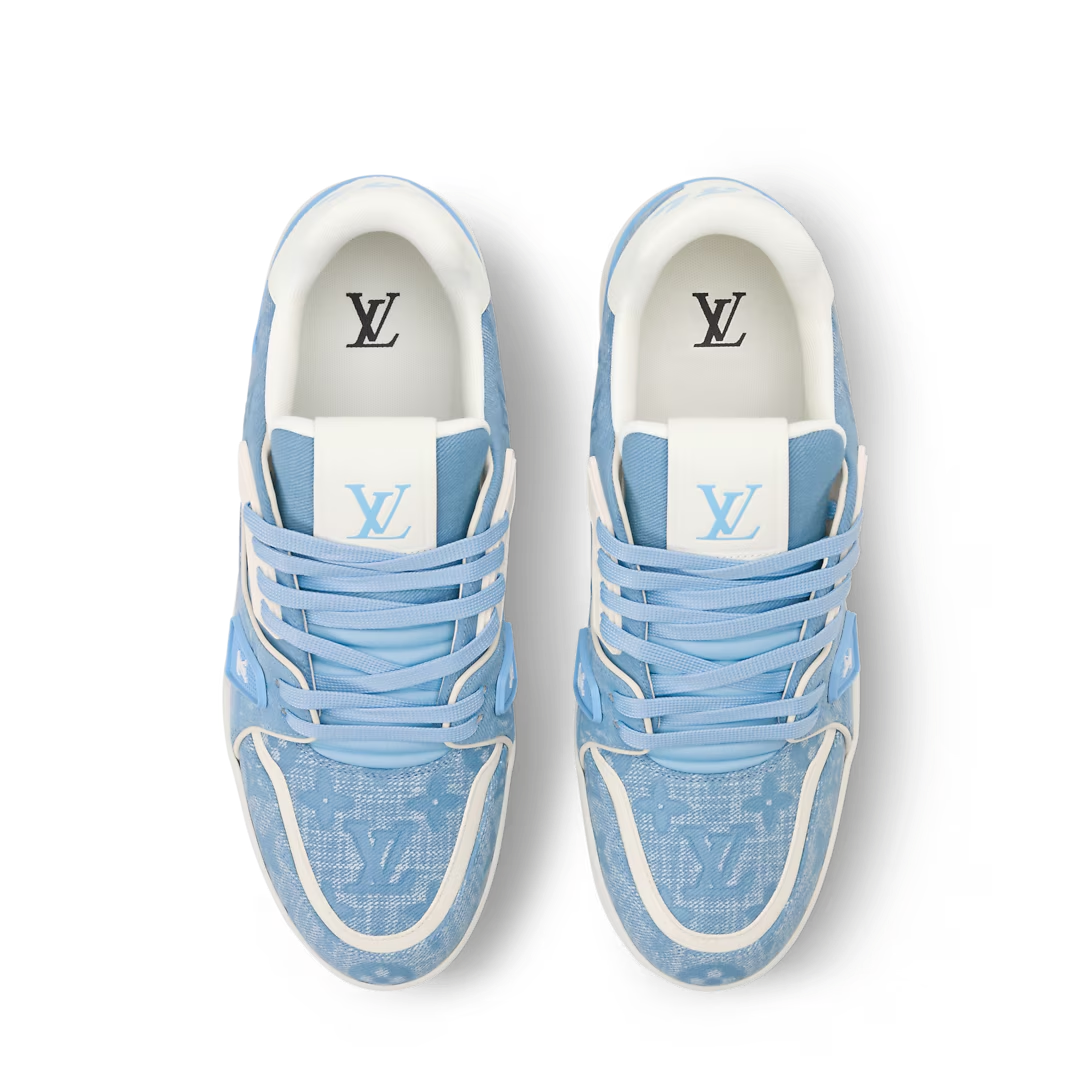 LV Trainer Blue Canvas