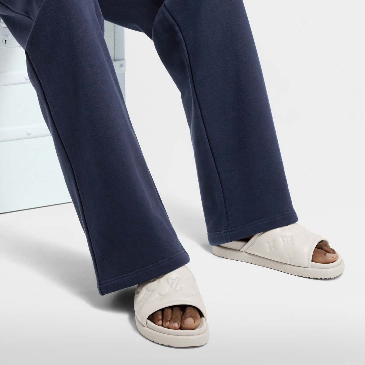 LV Miami Mule White