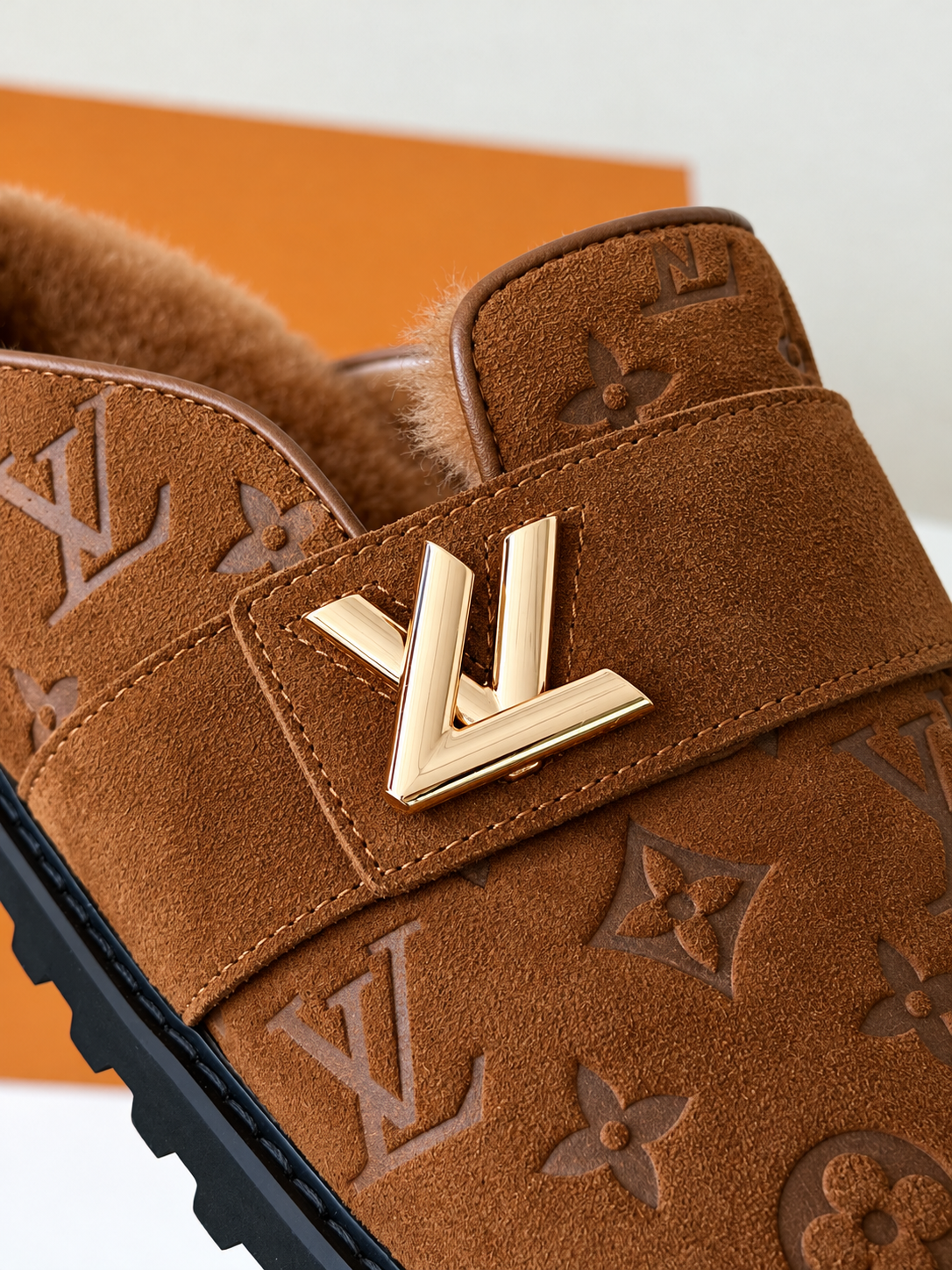 LV Cosy Flat Dark Brown