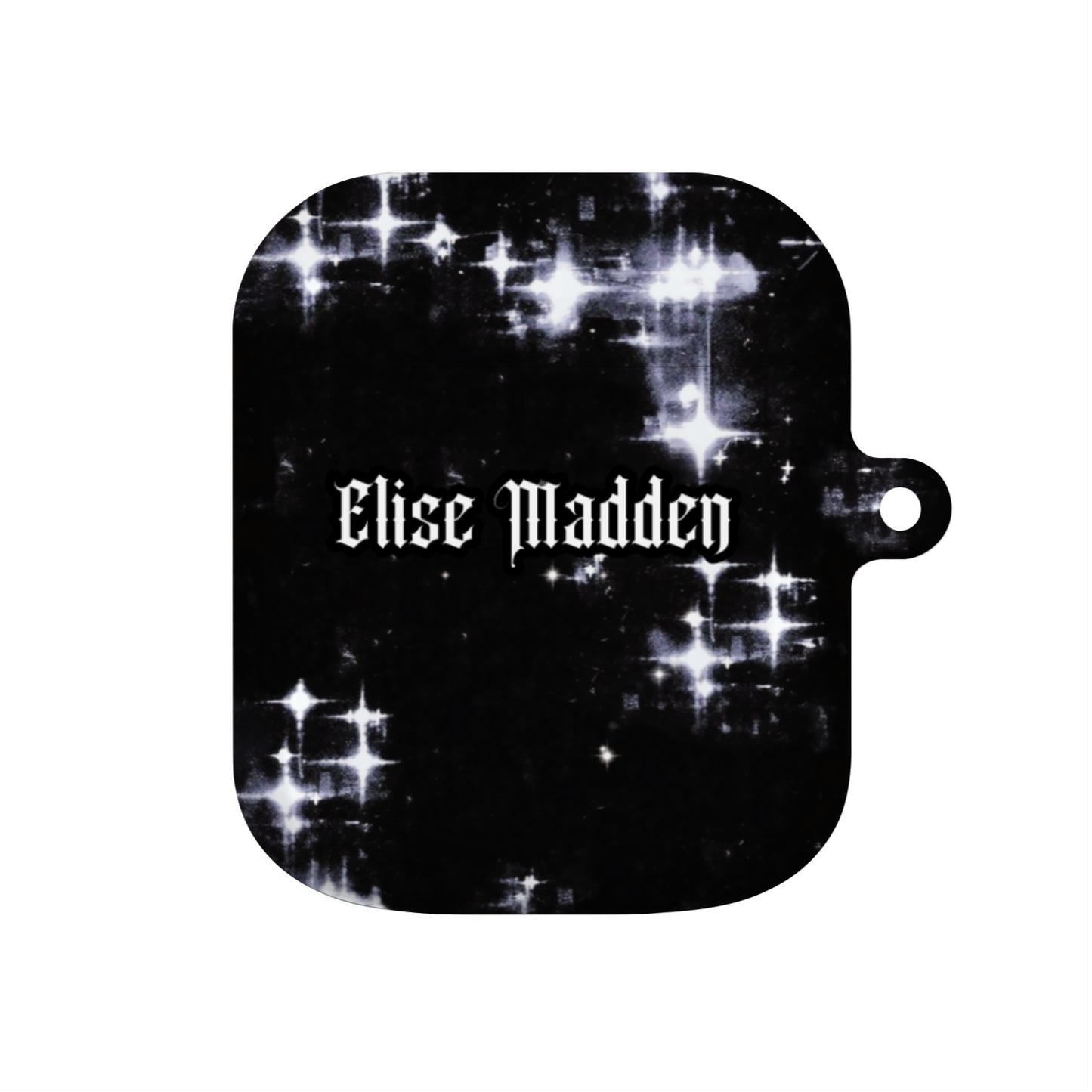 Custom Name  Starry Night -Personalized Clear Airpods Case