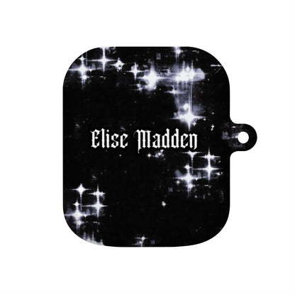 Custom Name  Starry Night -Personalized Clear Airpods Case