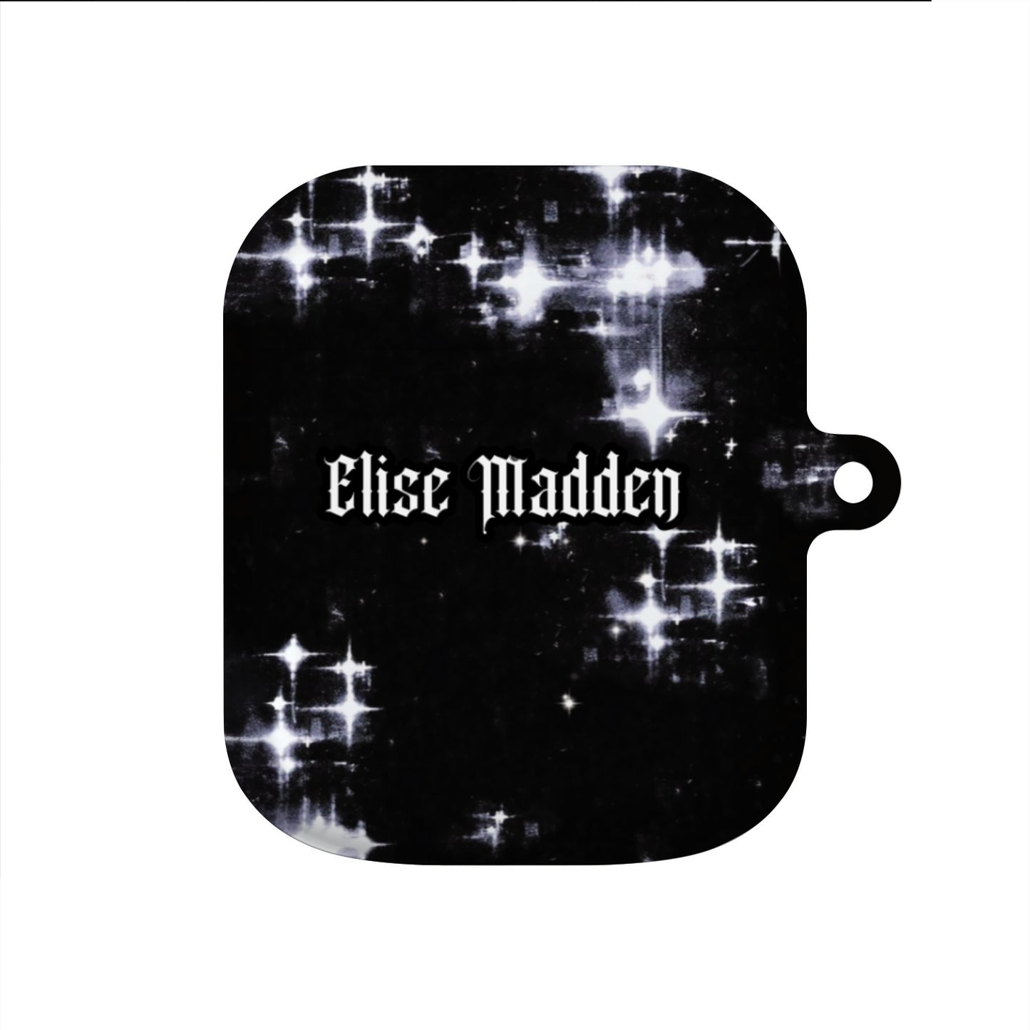 Custom Name  Starry Night -Personalized Clear Airpods Case