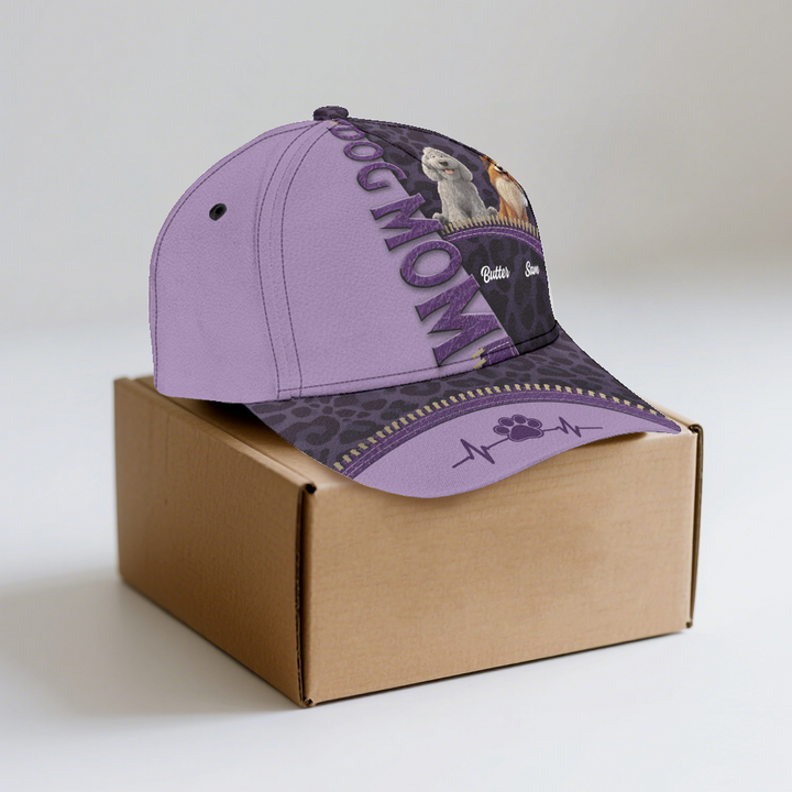 Custom Classic Cap -  Dog Personalized Custom Hat, All Over Print Classic Cap - Gift For Pet Owners, Pet Lovers