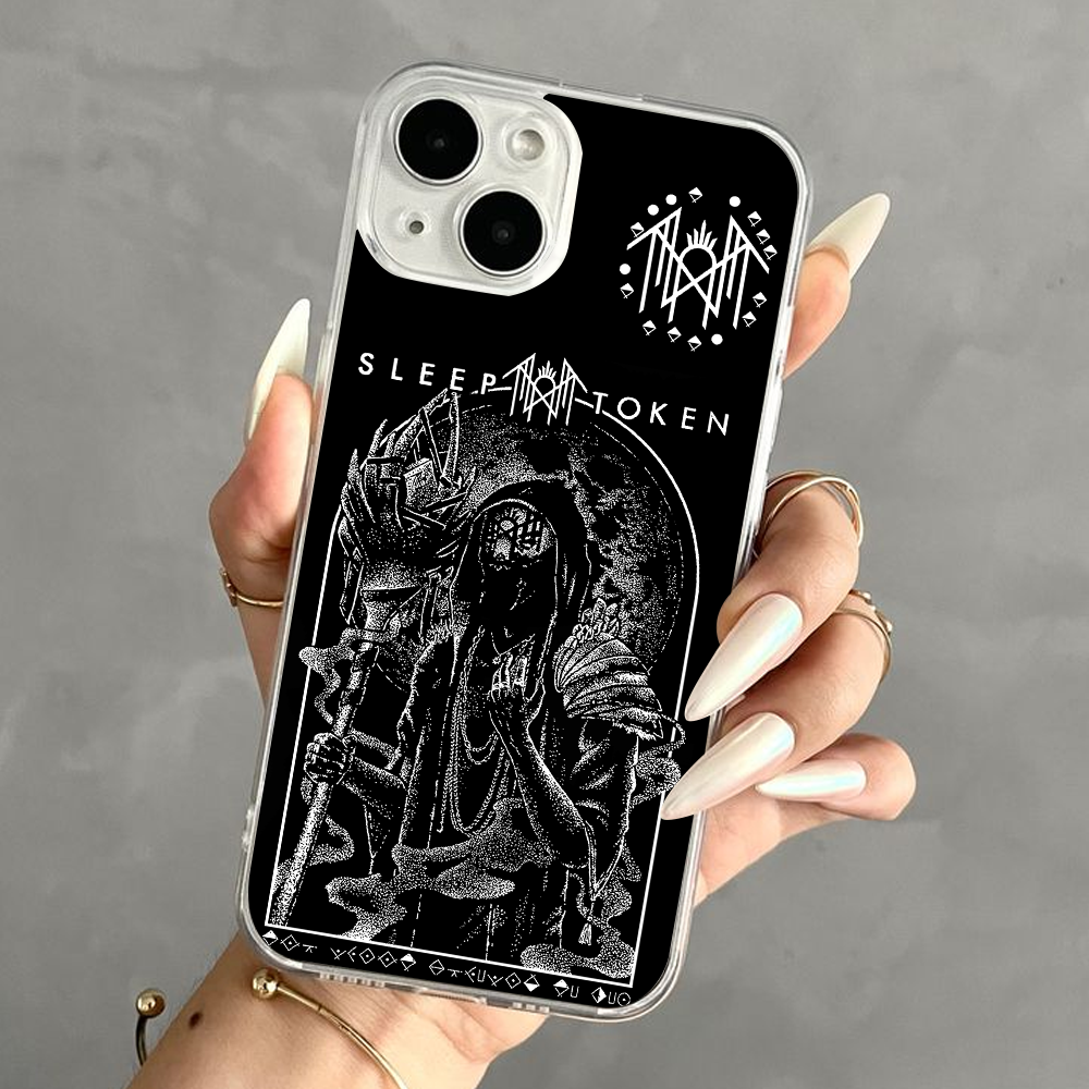 Grim Prophet Phone Case – Dark Hooded Figure Art, Gothic Horror Aesthetic Cover for iPhone 11 12 13 14 15 16 Pro Max Samsung S22 S23 S24 S24.99 Ultra Plus