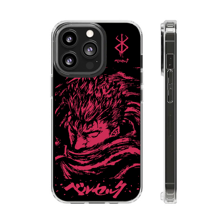 Cool Anime Case – Minimalist Manga Design for iPhone 15 Pro Max/14/13/12/11/XR/SE, Samsung S24.99/S24/S23/S22/S21 Plus