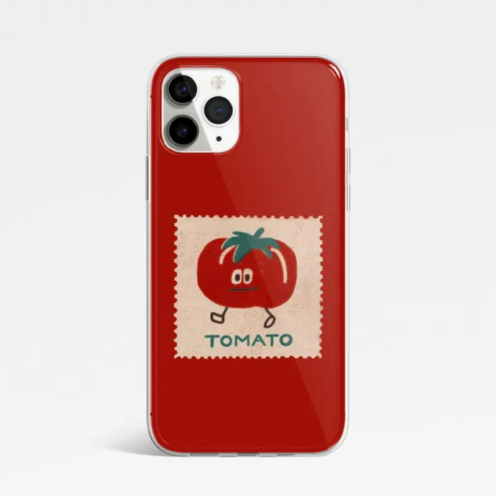 Tomato Vibe Phone Case Collection – Funny GenZ Aesthetic Gift for Friends, Protective Cover for iPhone 12 13 14 15 16 Pro Max Plus Samsung S22 S23 S24 S24.99 Ultra Plus