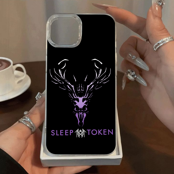 Sleep Token Totem Phone Case – Occult Gothic Totem Aesthetic, Bold Dark Art Cover for iPhone 11 12 13 14 15 16 Pro Max Samsung S22 S23 S24 S24.99 Ultra Plus