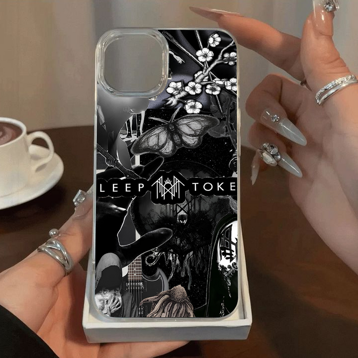 Sleep Token Gothic Butterfly Skull Phone Case – Compatible with iPhone 11 12 13 14 15 16 Pro Max & Samsung Galaxy Models