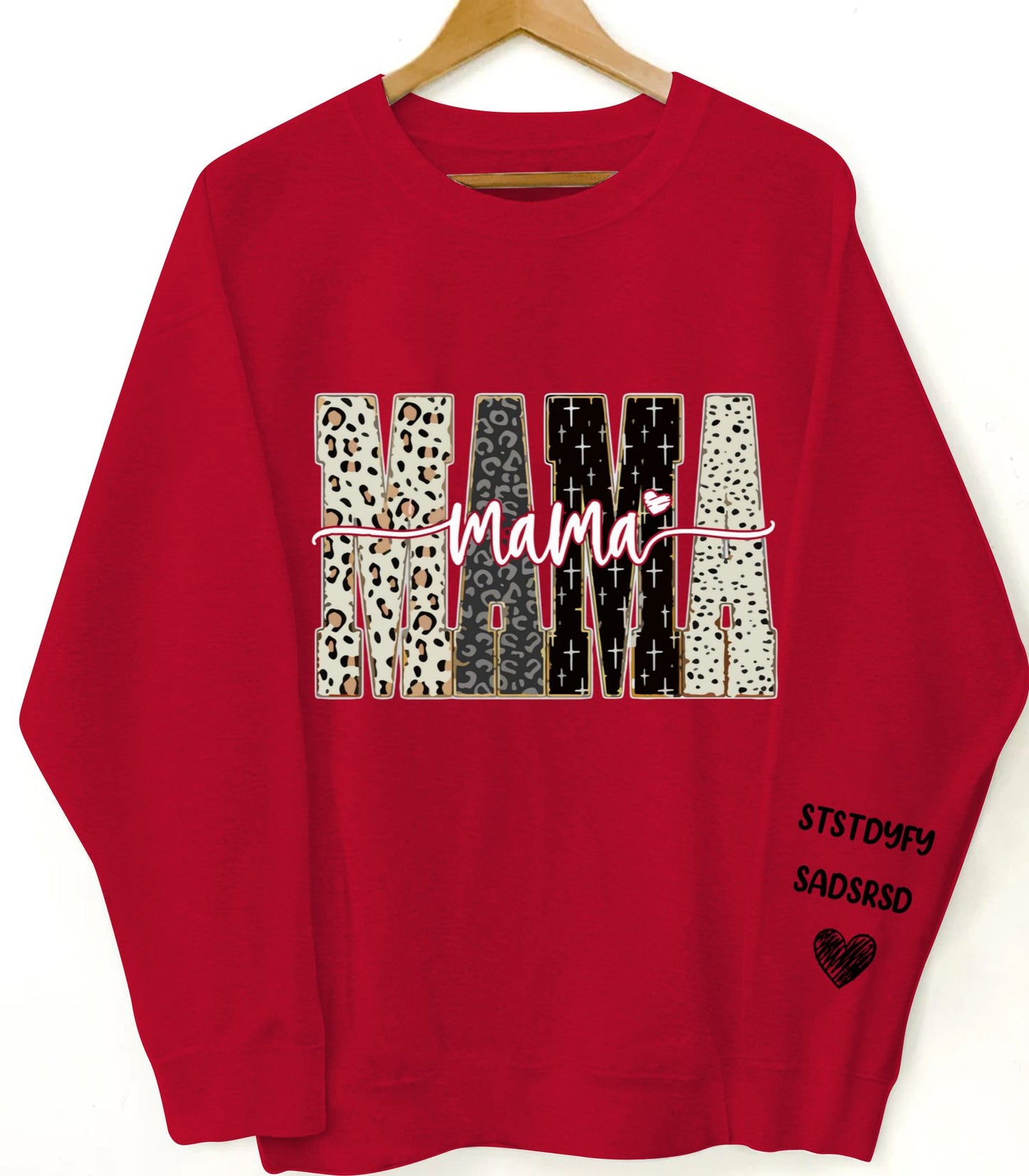 Grandma, Gigi, Nana Custom With Grandkids Names - Bible Style Design - Personalized Sweatshirt