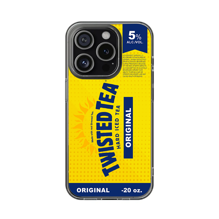 Yellow Beverage Label Phone Case iPhone X 11 12 13 14 15 16 Pro Max Plus Samsung S22 S23 S24 S24.99 Ultra Plus