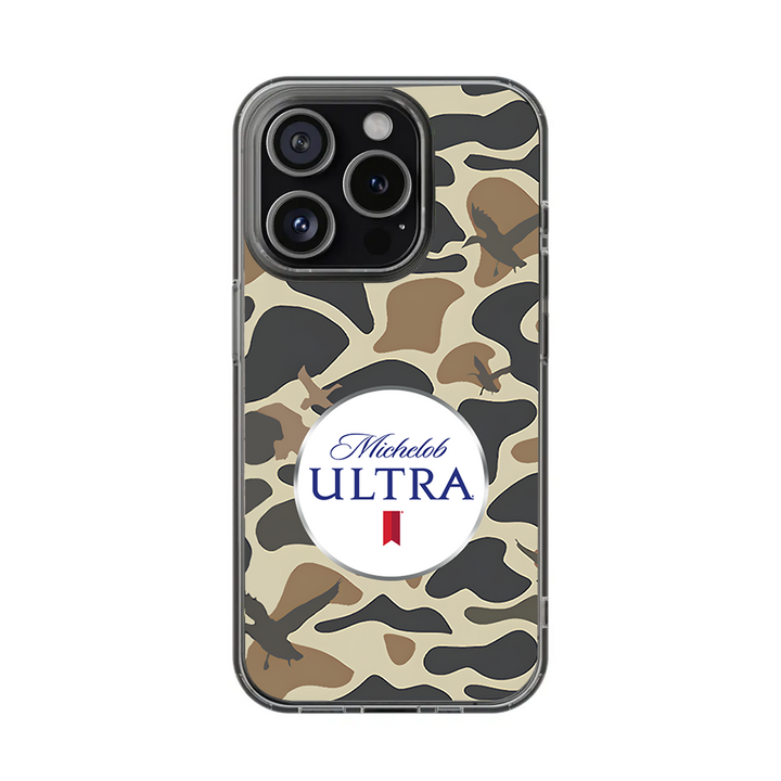 Michelob Ultra Camo Phone Case – Dark Meme Aesthetic Horror Cover for iPhone 11 12 13 14 15 16 Pro Max Samsung S22 S23 S24 S24.99 Ultra Plus