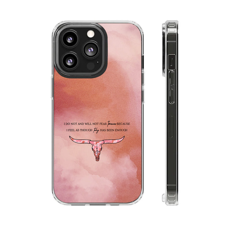 Longhorn Quote Watercolor Phone Case, Perfect Girly Gift For Girl From iPhone 16 15 14 13 12 11 X Pro Max Plus Samsung Galaxy S24.99 S24 S23 S22 S21 Ultra Plus