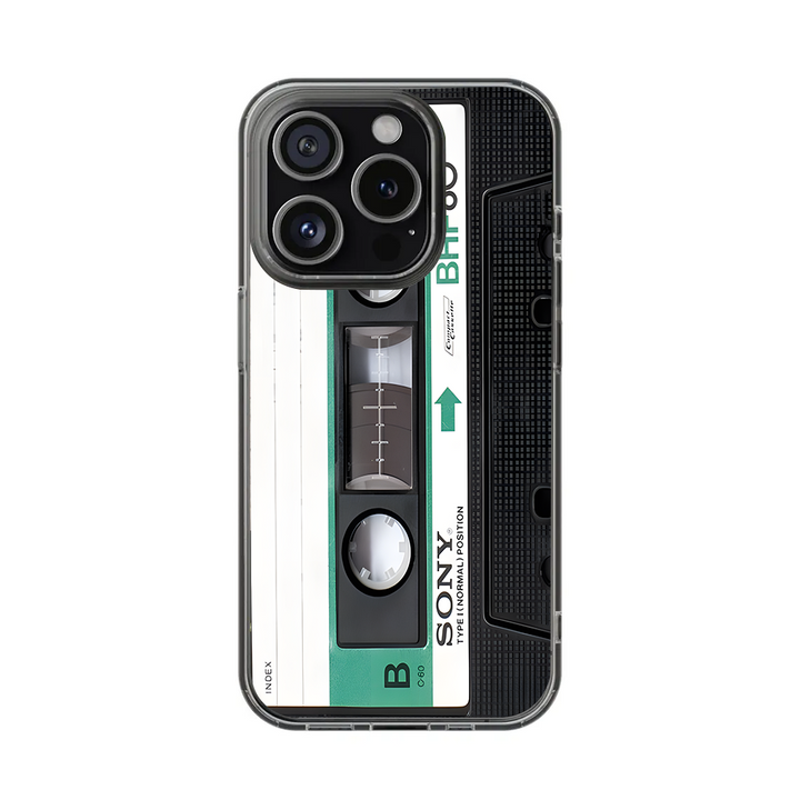 Retro Cassette Tape Phone Case – Classic Sony Walkman Design for iPhone 11 12 13 14 15 16 Pro Max, Music Fan Gift Idea