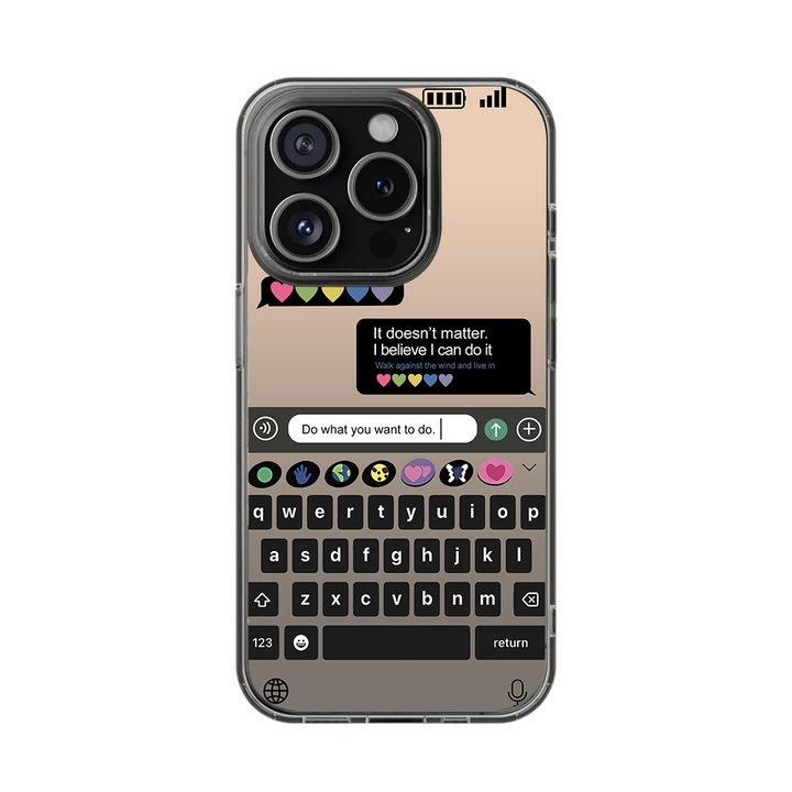Motivational Meme Phone Case – Dark Aesthetic Full Moon Design Cover for iPhone 11 12 13 14 15 16 Pro Max, Music Fan Gift Idea
