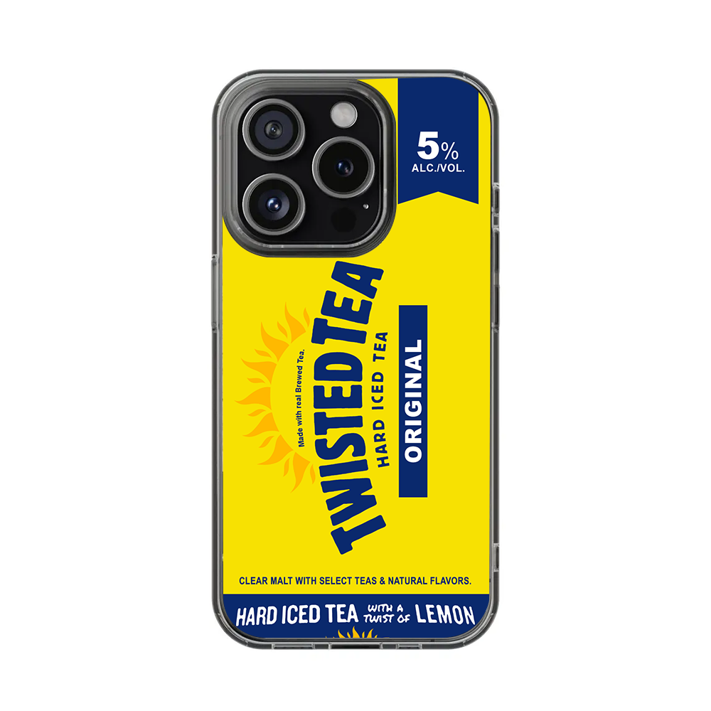 Twisted Tea Hard Iced Tea Can Phone Case, Perfect Girly Gift For Girl From iPhone 16 15 14 13 12 11 X Pro Max Plus Samsung Galaxy S24.99 S24 S23 S22 S21 Ultra Plus