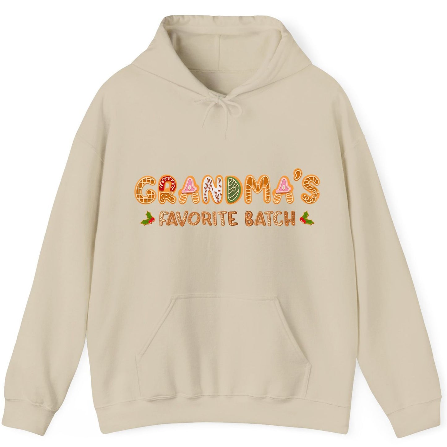Grandma’s Favorite Batch Custom Name Hoodie – Christmas Family Matching Outfit