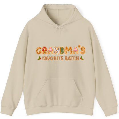 Grandma’s Favorite Batch Custom Name Hoodie – Christmas Family Matching Outfit
