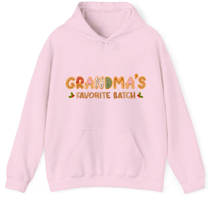 Grandma’s Favorite Batch Custom Name Hoodie – Christmas Family Matching Outfit