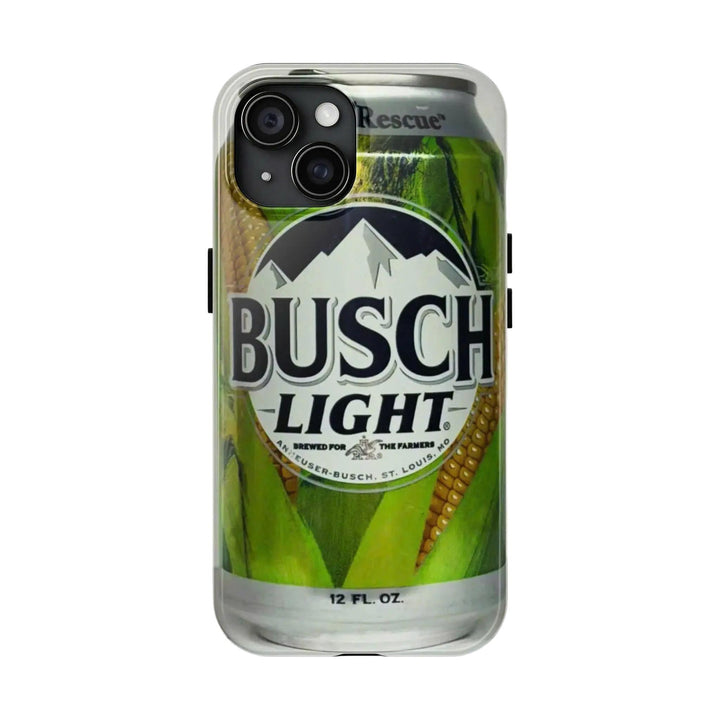 American Beer Can Aesthetic Phone Case – Busch Edition For iPhone 12 13 14 15 16 Samsung S22 S23 S24 S24.99 Ultra PLus