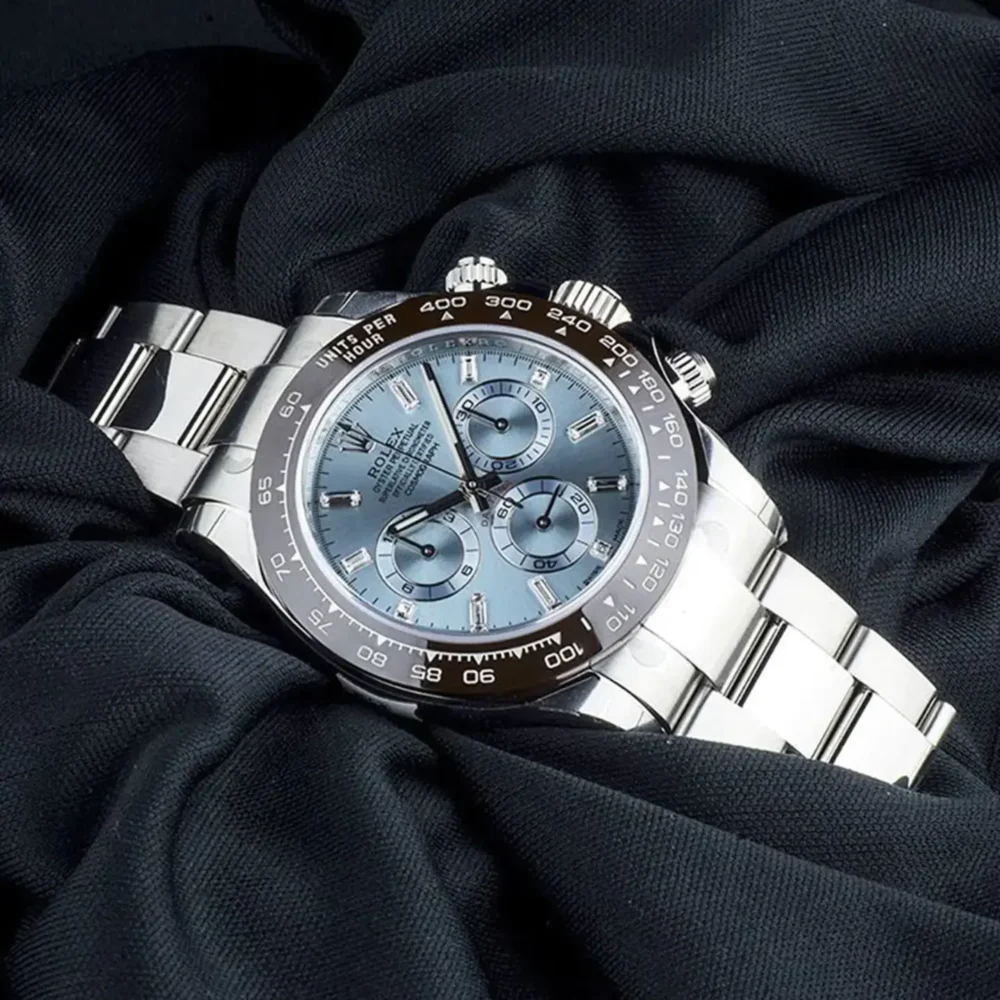 Rolex Cosmograph Daytona 40mm Platinum Ice-Blue Dial