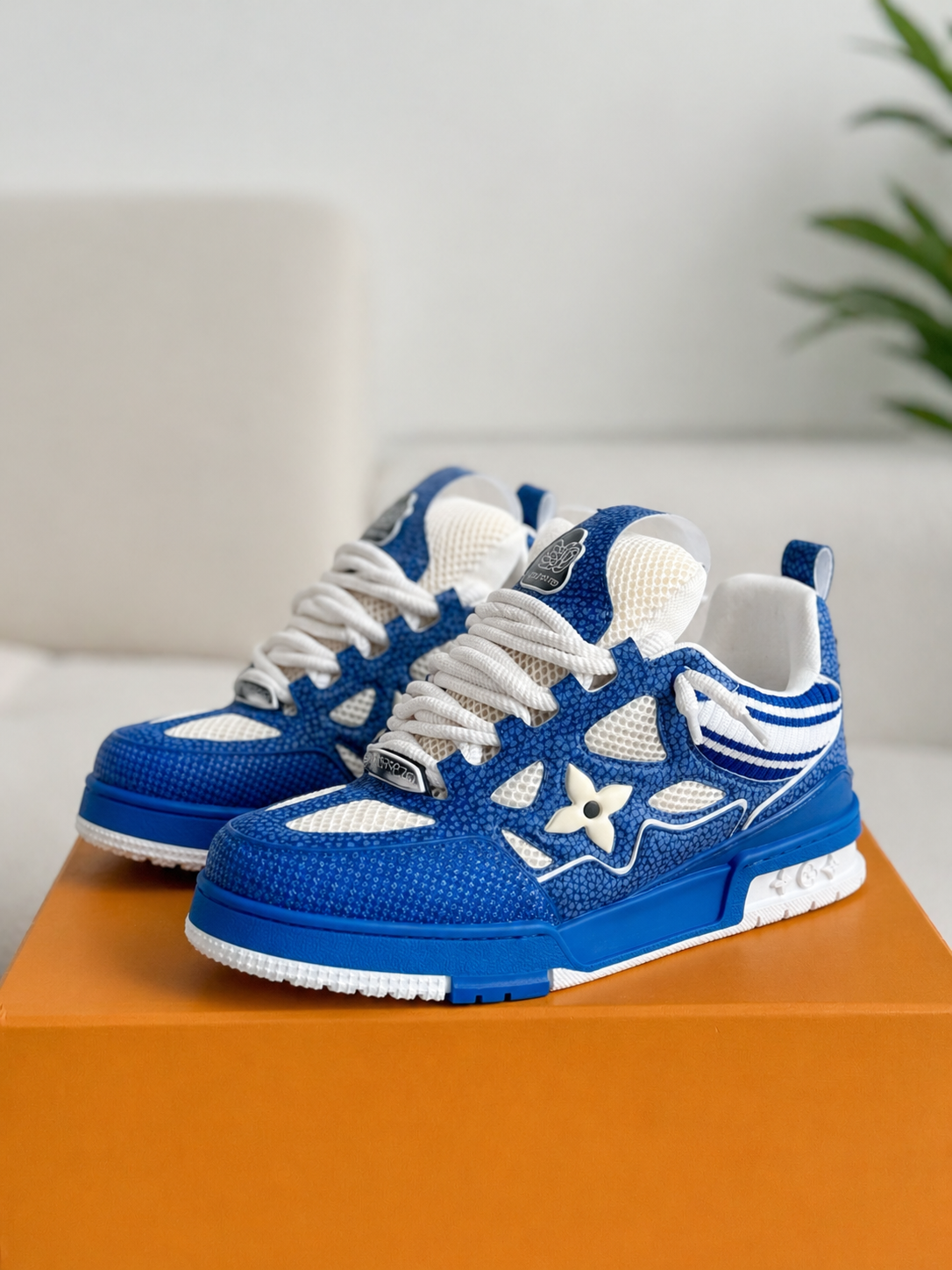 LV Skate Sneaker Blue