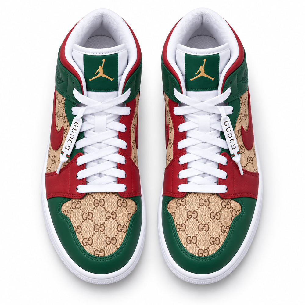 GUCCI x  Air Jordan Sneaker Custom