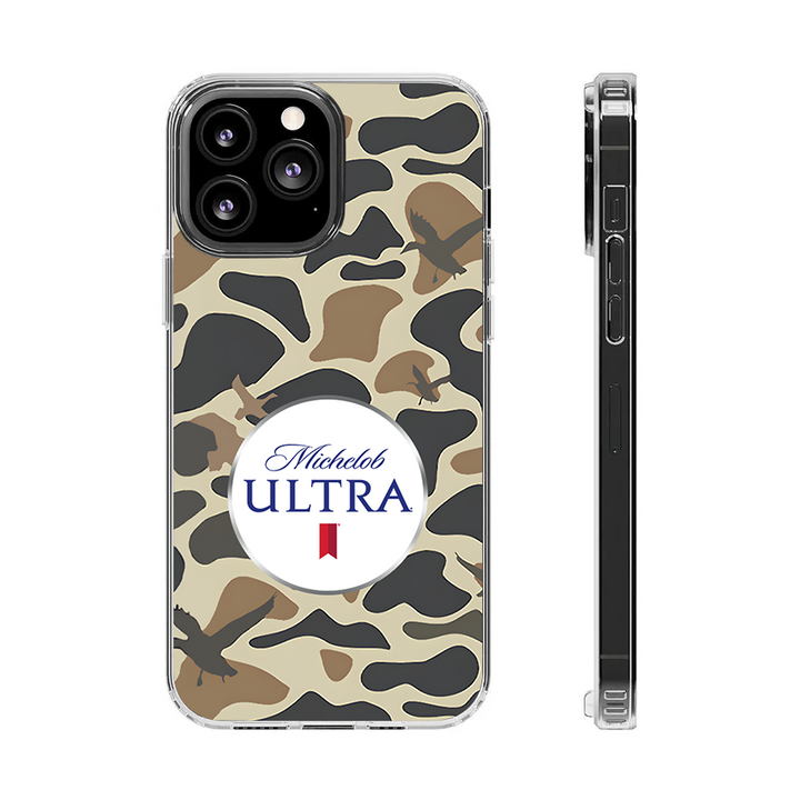 Michelob Ultra Camo Phone Case – Dark Meme Aesthetic Horror Cover for iPhone 11 12 13 14 15 16 Pro Max Samsung S22 S23 S24 S24.99 Ultra Plus