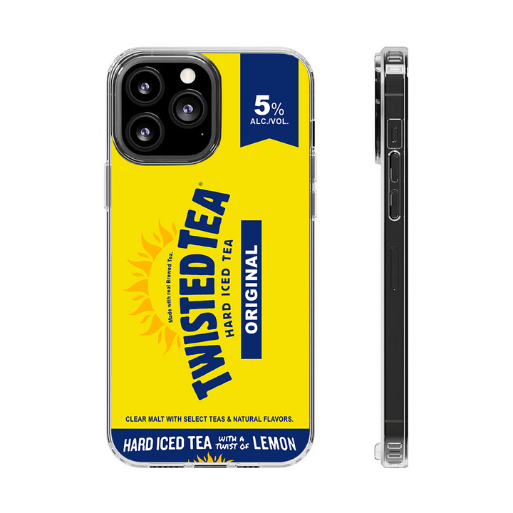 Twisted Tea Hard Iced Tea Can Phone Case, Perfect Girly Gift For Girl From iPhone 16 15 14 13 12 11 X Pro Max Plus Samsung Galaxy S24.99 S24 S23 S22 S21 Ultra Plus