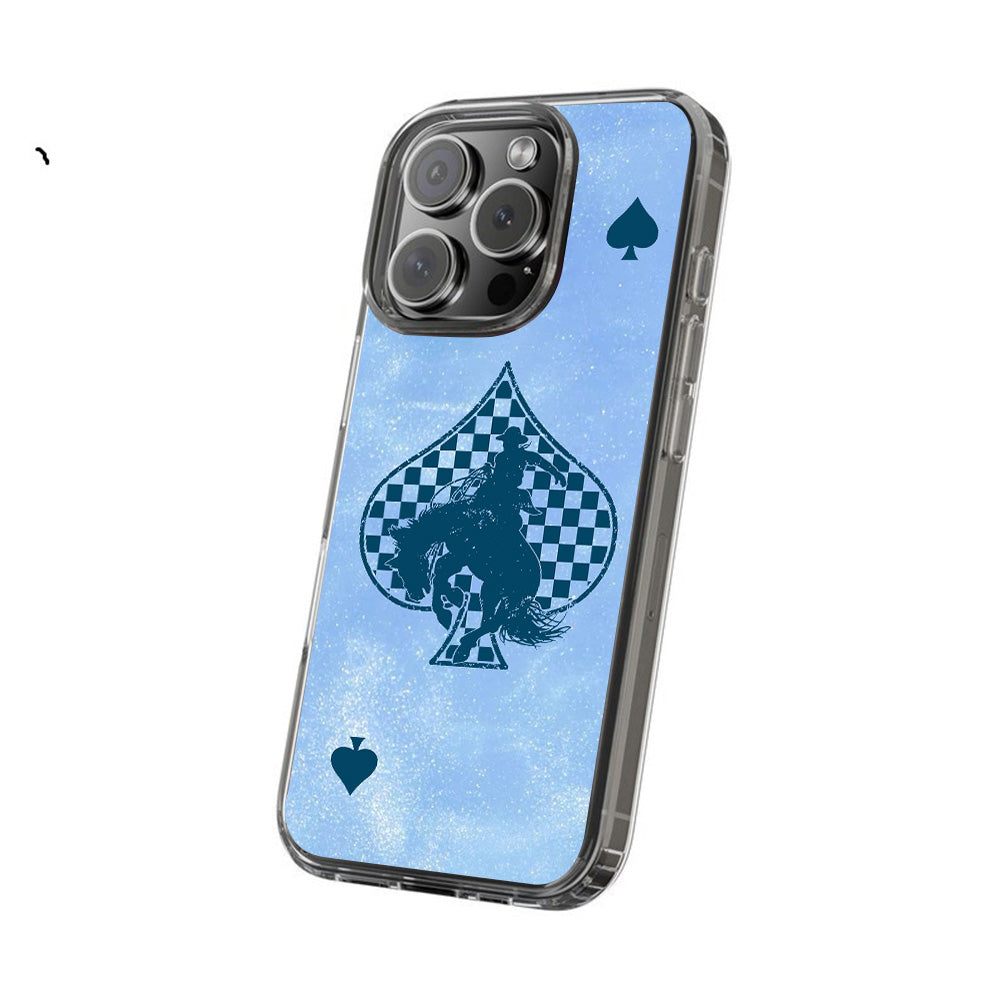 Rodeo Spade Cowboy Phone Case, Perfect Girly Gift For Girl From iPhone 16 15 14 13 12 11 X Pro Max Plus Samsung Galaxy S24.99 S24 S23 S22 S21 Ultra Plus