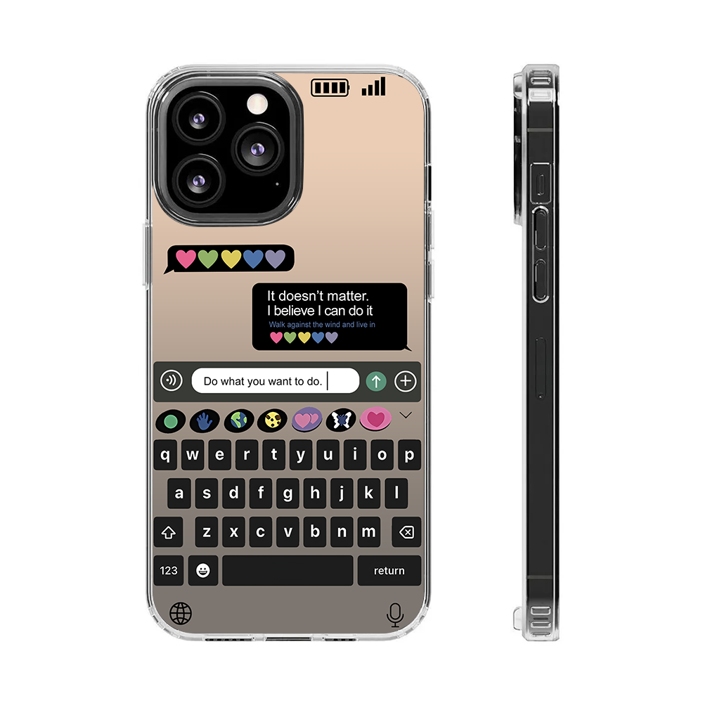 Motivational Meme Phone Case – Dark Aesthetic Full Moon Design Cover for iPhone 11 12 13 14 15 16 Pro Max, Music Fan Gift Idea