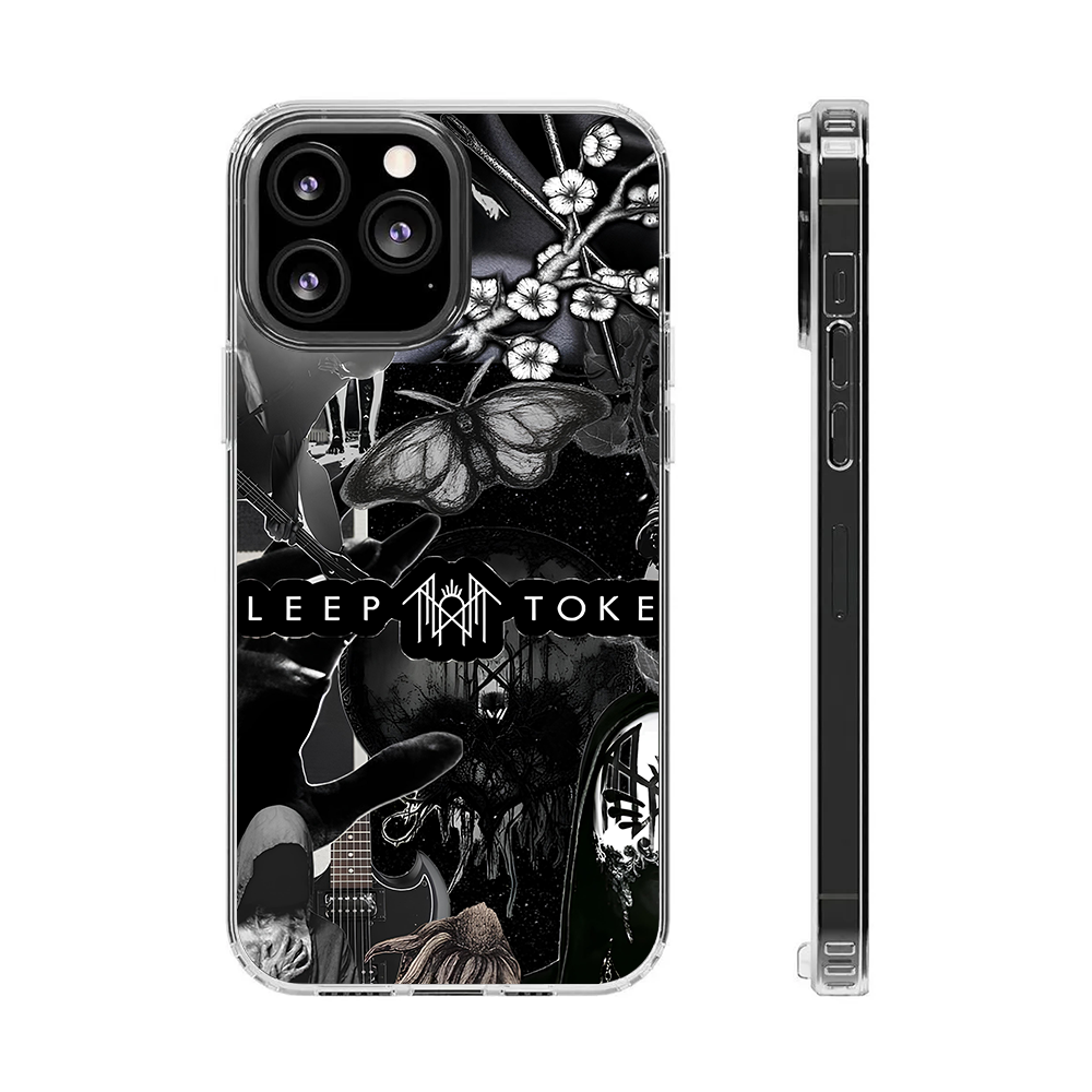 Sleep Token Gothic Butterfly Skull Phone Case – Compatible with iPhone 11 12 13 14 15 16 Pro Max & Samsung Galaxy Models