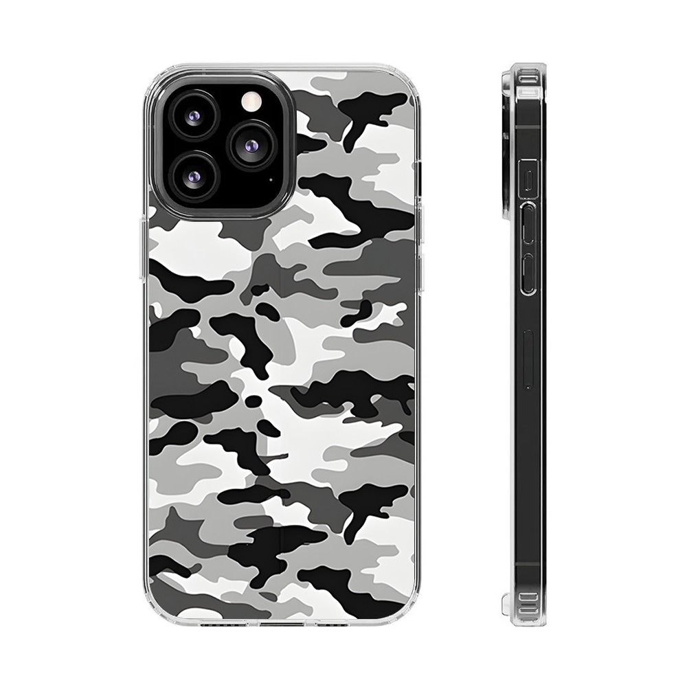Classic Camo Phone Case – Dark Meme Aesthetic Horror Cover for iPhone 11 12 13 14 15 16 Pro Max Samsung S22 S23 S24 S24.99 Ultra Plus