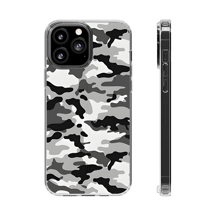 Classic Camo Phone Case – Dark Meme Aesthetic Horror Cover for iPhone 11 12 13 14 15 16 Pro Max Samsung S22 S23 S24 S24.99 Ultra Plus