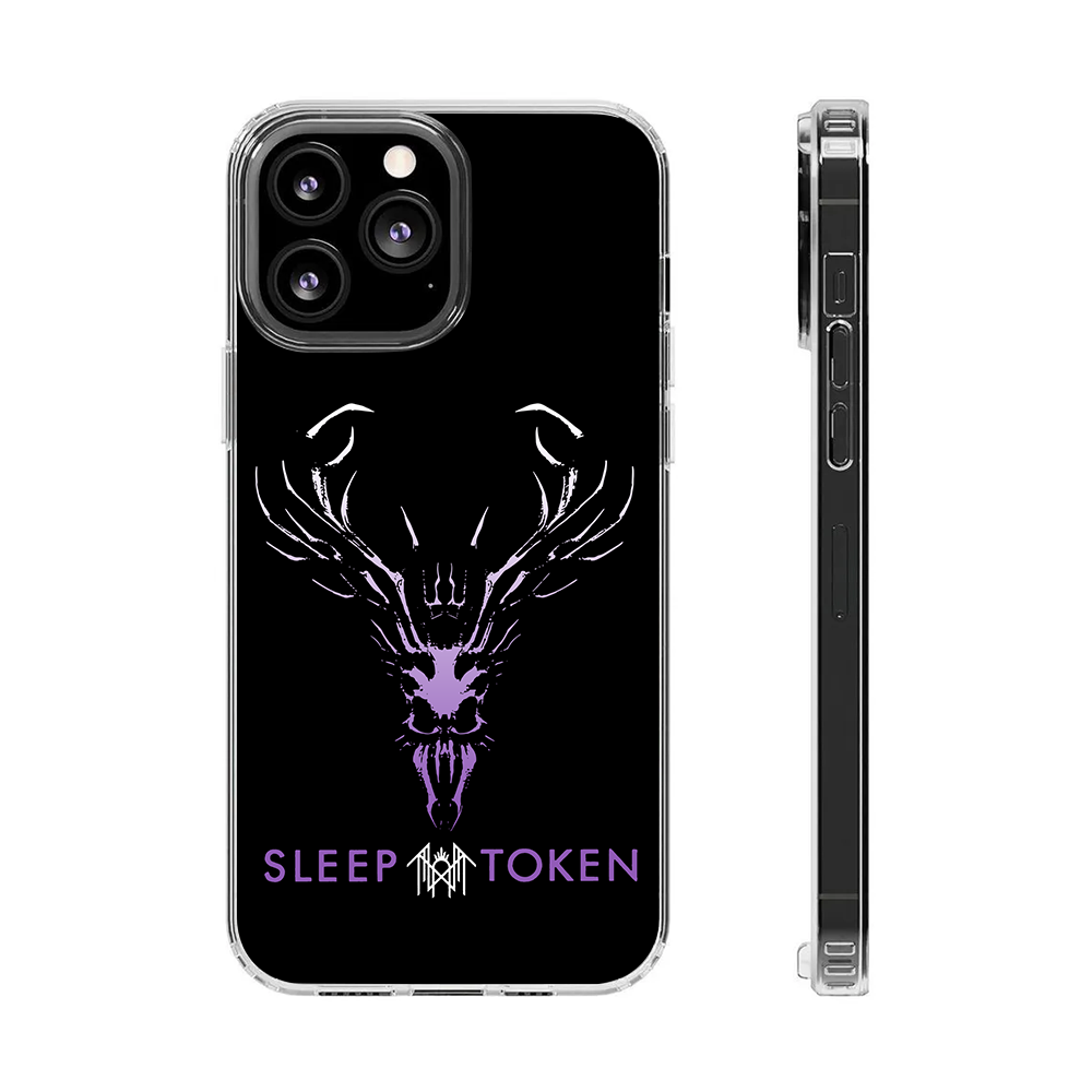 Sleep Token Totem Phone Case – Occult Gothic Totem Aesthetic, Bold Dark Art Cover for iPhone 11 12 13 14 15 16 Pro Max Samsung S22 S23 S24 S24.99 Ultra Plus